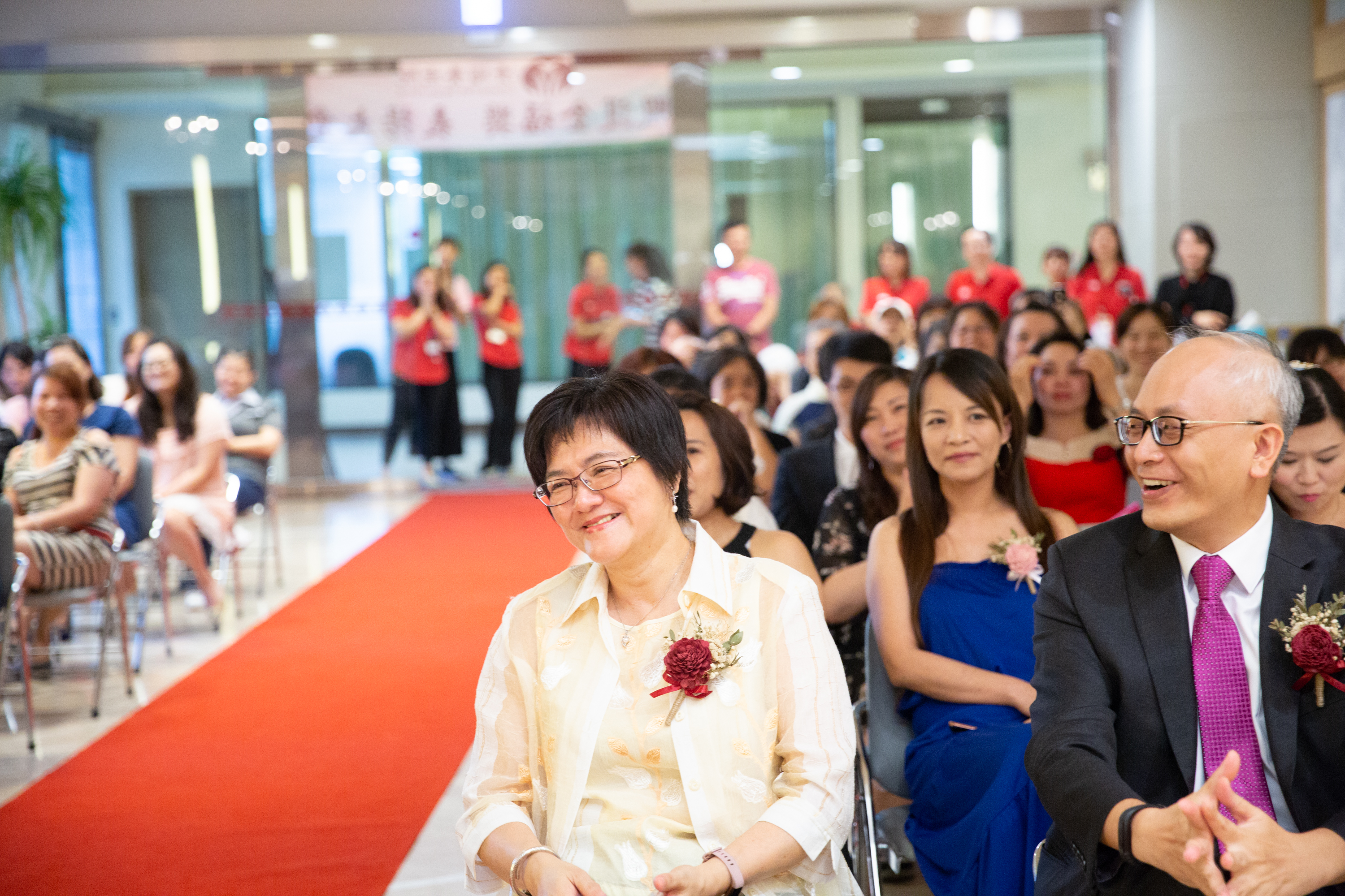 圖3 清福養老院為了提升長照人員的工作幸福感，於107年開始創辦「照護金福獎表揚大會」，為台灣長照界首創之長照人才頒獎盛事。