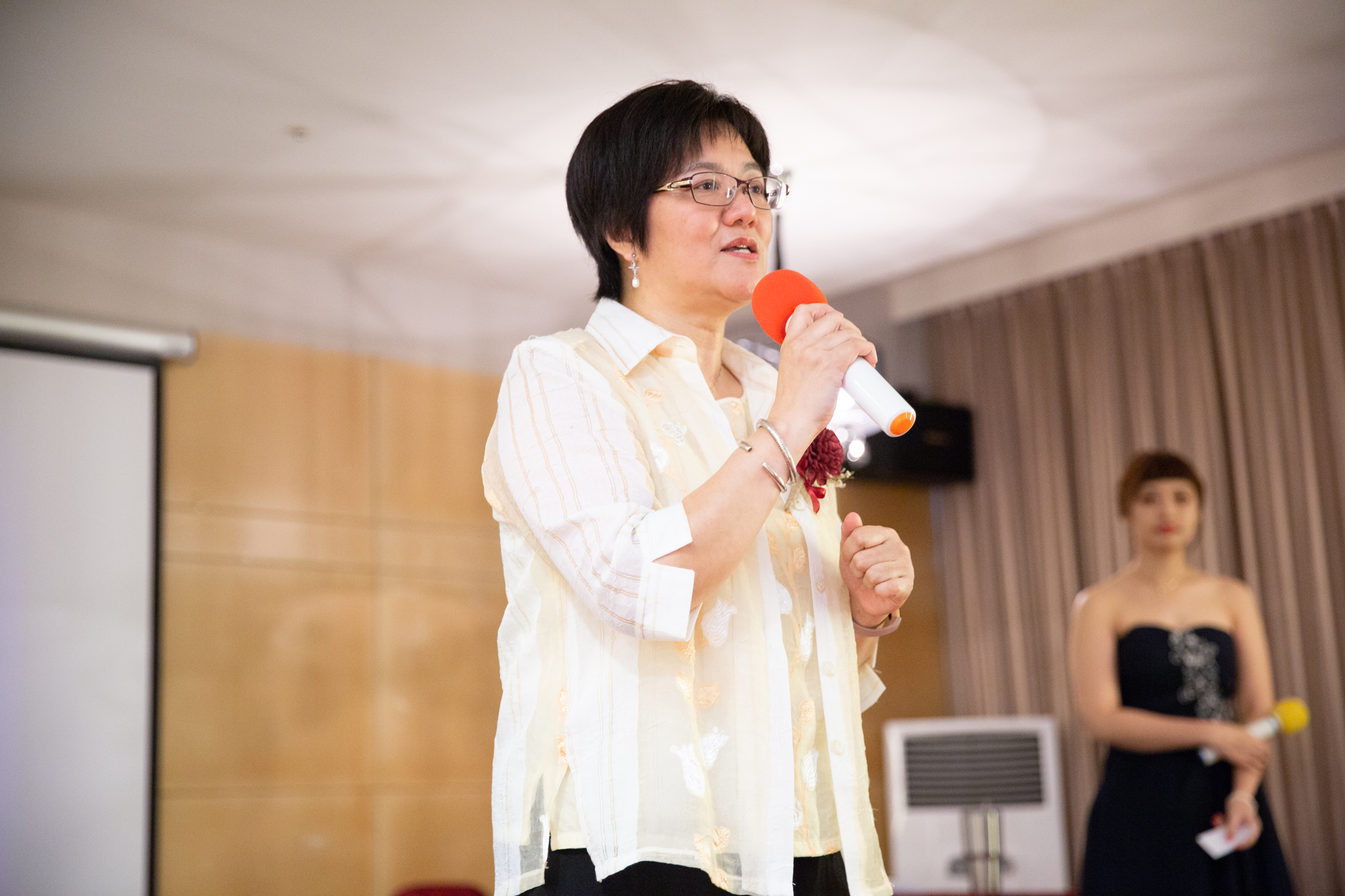 圖9 護理督導李秀英期望，「照護金服獎」能給予第一現場用心及辛勤照顧長者的照服員及護理員最佳肯定及鼓勵。